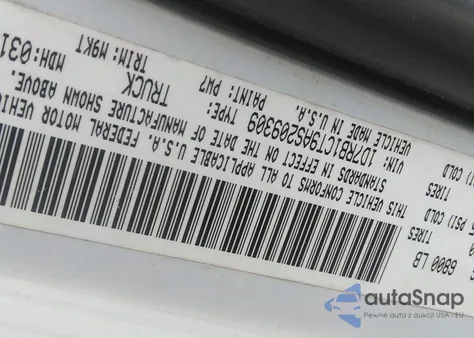 2010 Dodge Ram 1500 Slt/Sport/Trx from USA, damaged, VIN 1D7RB1CT9AS209309